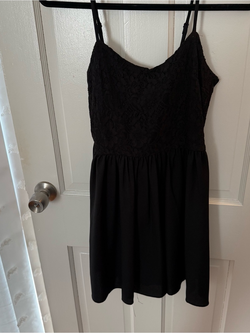 H&M Black DIVIDED Strap Dress